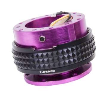 Picture of NRG Quick Release Kit - Pyramid Edition - Purple Body - Black Pyramid Ring