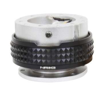 Picture of NRG Quick Release Kit - Pyramid Edition - Silver Body - Black Pyramid Ring