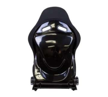 Picture of NRG FRP Bucket Seat - Reclinable Black Cloth w-Red Stiting