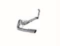 Picture of MBRP 1994-1997 Ford F-250-350 7-3L Turbo Back Single Side Off-Road Aluminized downpipe