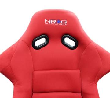 Picture of NRG FRP Bucket Seat Red Cloth - Large