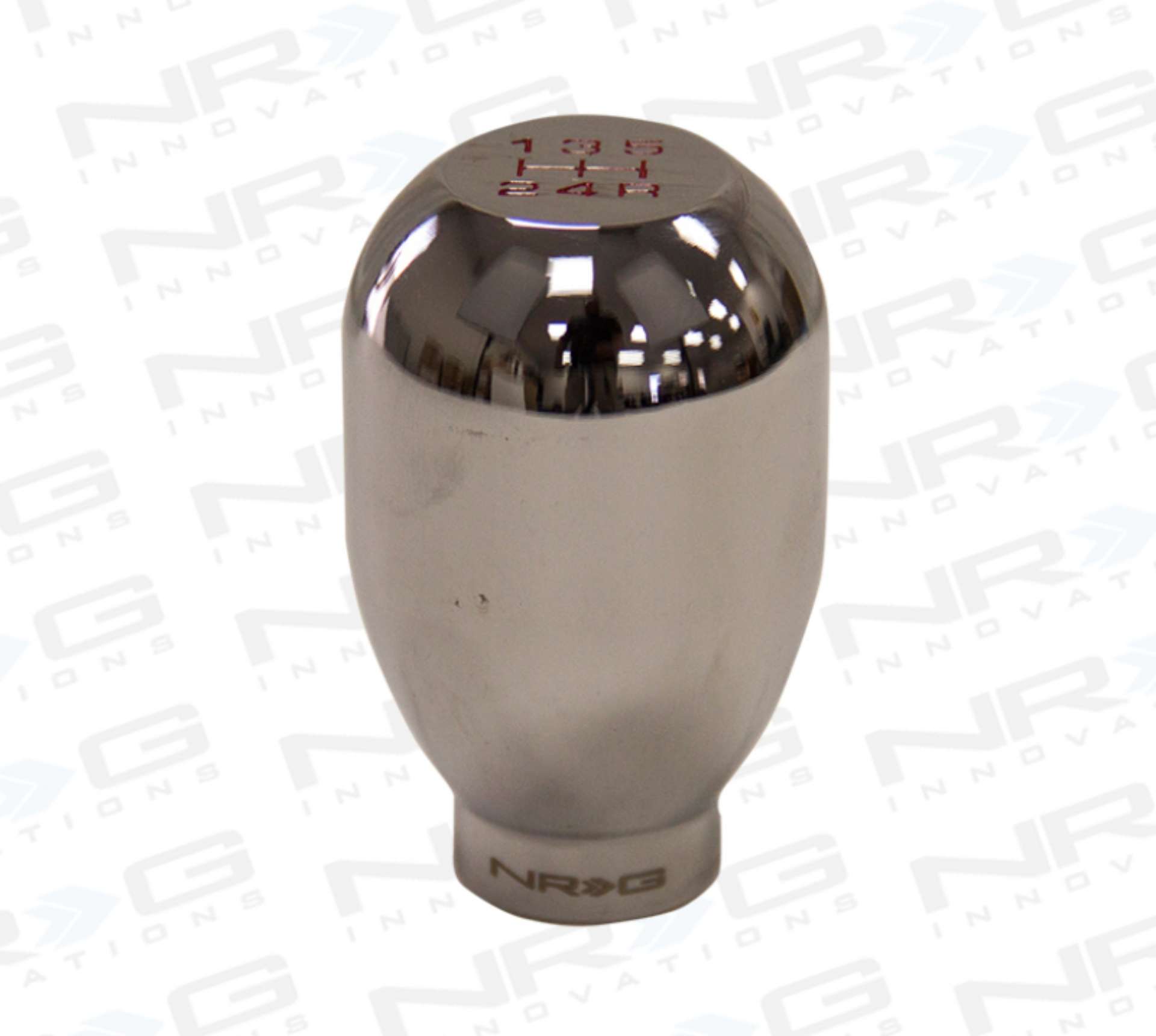 Picture of NRG Shift Knob For Honda 42mm - Heavy Weight 480G - 1-1Lbs- - Chrome 5 Speed