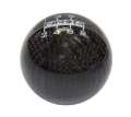 Picture of NRG Universal Ball Style Shift Knob - Black Carbon Fiber 6 Speed Pattern