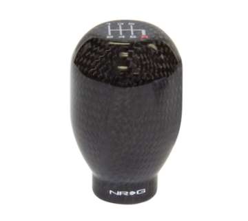 Picture of NRG Shift Knob 42mm - Black Carbon Fiber 5 Speed