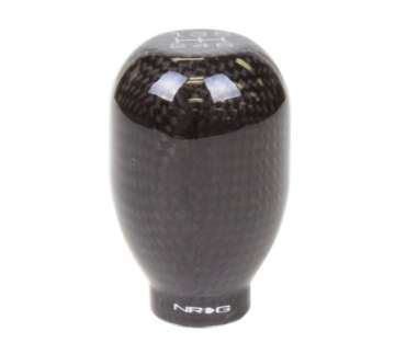 Picture of NRG Universal Shift Knob 42mm - Heavy Weight 480G - 1-1Lbs- - Black Carbon Fiber 5 Speed