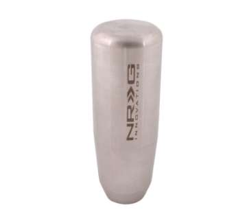 Picture of NRG Universal Short Shifter Knob - 3-5in- Length - Heavy Weight -85Lbs- - Silver