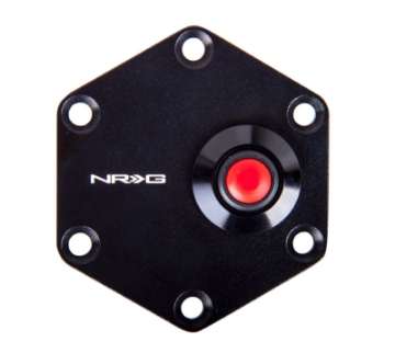 Picture of NRG Hexagnal Steering Wheel Ring w-Horn Button - Black