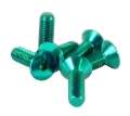 Picture of NRG Steering Wheel Screw Upgrade Kit Conical - Green