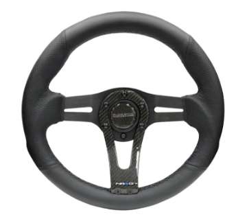 Picture of NRG Reinforced Steering Wheel 320mm w-Carbon Center Spoke