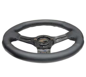 Picture of NRG Reinforced Steering Wheel 320mm w-Carbon Center Spoke