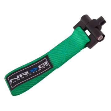 Picture of NRG Bolt-In Tow Strap Green - Nissan 350Z 03-07 - Infiniti G35 03-07 5000lb- Limit