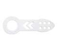 Picture of NRG Universal Front Tow Hook - White Powder Coat