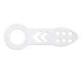 Picture of NRG Universal Front Tow Hook - White Powder Coat