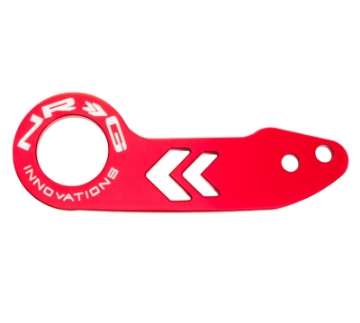 Picture of NRG Universal Rear Tow Hook - Anodized Red