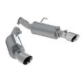 Picture of MBRP 05-10 Ford Mustang GT 5-0-Shelby GT500 Dual Mufflers Axle Back Split Rear T304