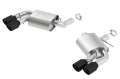 Picture of Borla 16-18 Chevy Camaro V8 SS AT-MT ATAK Rear Section Exhaust w-o Dual Mode Valves Ceramic Black