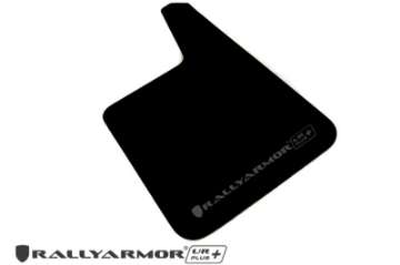 Picture of Rally Armor Universal Fit No Hardware UR Plus Black UR Mud Flap w- Grey Logo