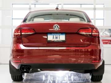 Picture of AWE Tuning 09-14 Volkswagen Jetta Mk6 1-4T Track Edition Exhaust - Diamond Black Tips