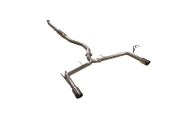 Picture of Injen 16-20 Honda Civic 1-5L Turbo 4Cyl Sedan 63mm SS Cat-Back Exhaust w- Dual Burnt Titanium Tips