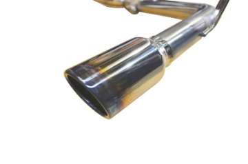 Picture of Injen 16-20 Honda Civic 1-5L Turbo 4Cyl Sedan 63mm SS Cat-Back Exhaust w- Dual Burnt Titanium Tips