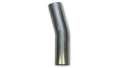 Picture of Vibrant 1-625in OD T304 SS 15 Deg Mandrel Bend 6in Leg Length 2-5in Centerline Radius