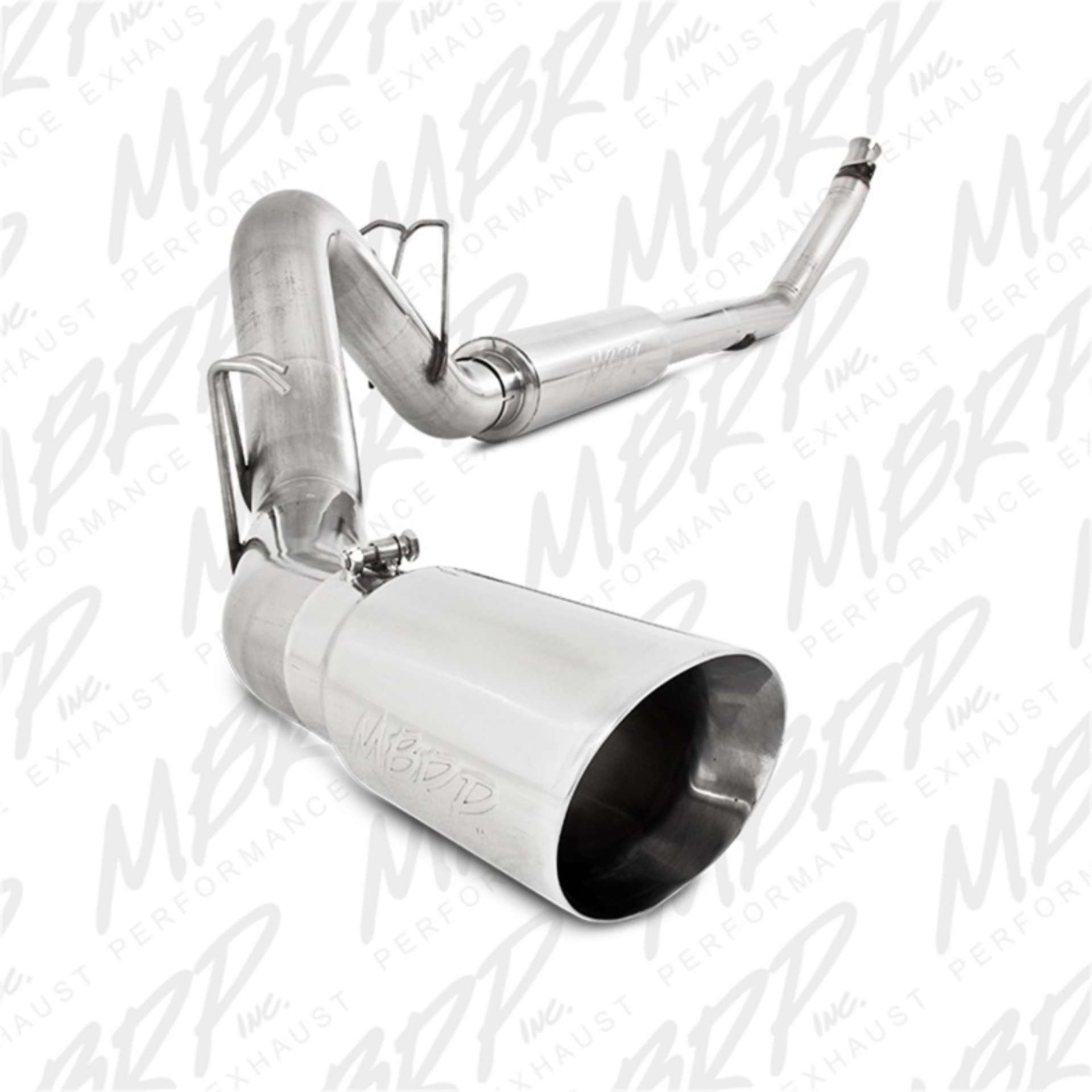 Picture of MBRP 1994-2002 Dodge 2500-3500 Cummins Turbo Back Single Side 94-97 Hanger HG6100 req