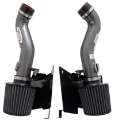 Picture of AEM 07 350z Silver Dual Inlet Cold Air Intakes w- Heat Sheilds