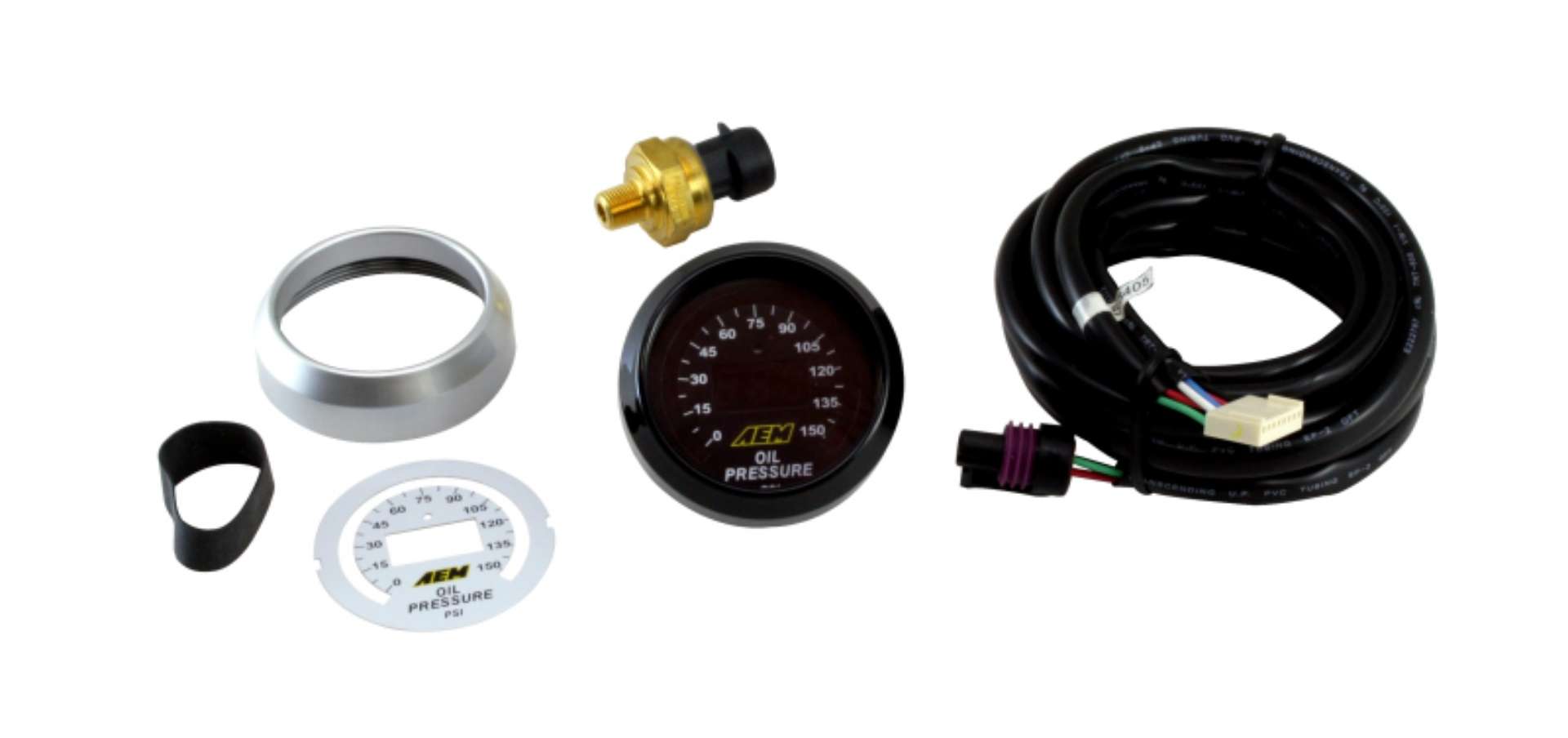 Picture of AEM 52mm Oil Pressure 150psi Digital Gauge