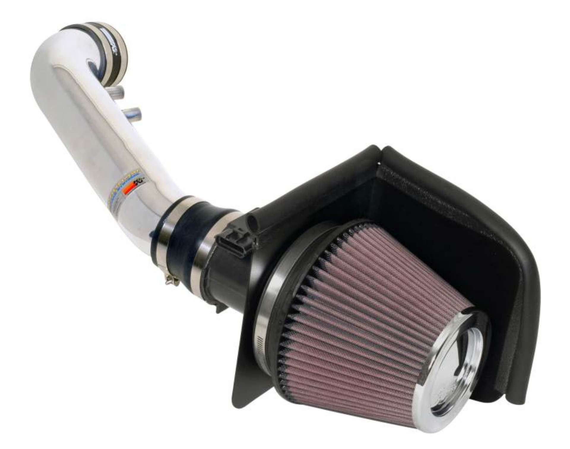 Picture of K&N 01-04 Ford Mustang GT 4-6L Polished Typhoon Short Ram Intake