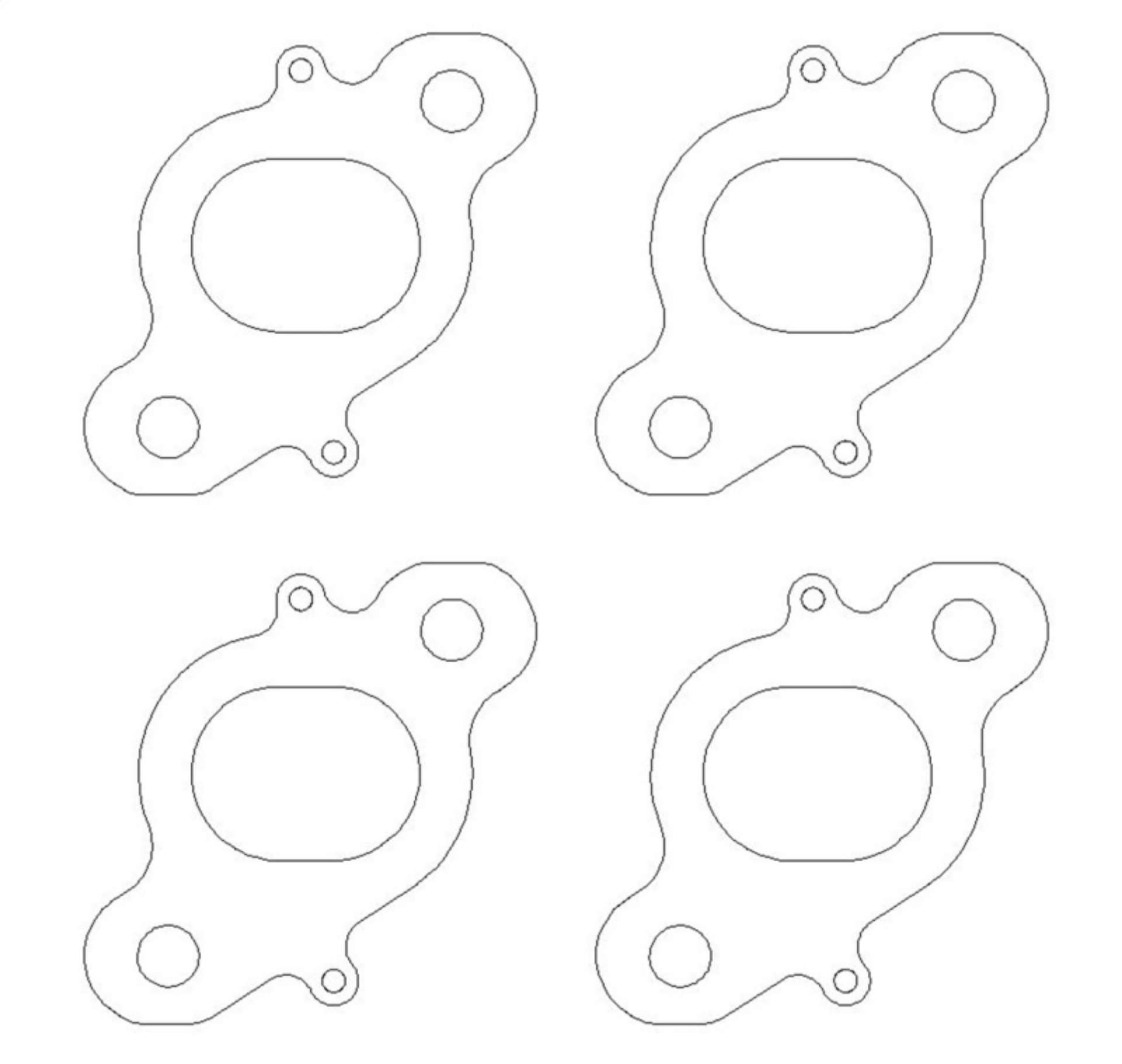 Picture of Cometic Nissan CA18 DET -030 inch DOHC Exhaust Gasket 4 pcs per Kit