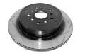 Picture of DBA 02-09 Subaru WRX - 02-07 STi 10 Stud Hole Rear Slotted Street Series Rotor