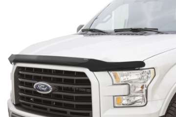 Picture of AVS 15-18 NIssan Navara High Profile Bugflector II Hood Shield - Smoke