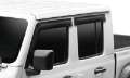 Picture of AVS 2018 Jeep Wrangler Unlimited 4-Door Ventvisor Low Profile Window Deflectors 4pc - Smoke