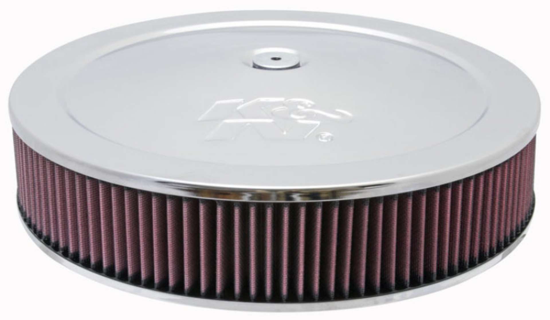 Picture of K&N Round Air Filter Assembly 12in ID - 3-063in Height - 5-125in Neck Flange - 7-8in Drop Base