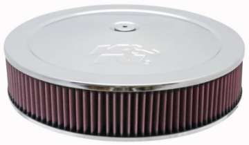 Picture of K&N Round Air Filter Assembly 12in ID - 3-063in Height - 5-125in Neck Flange - 7-8in Drop Base