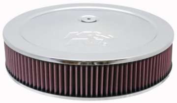 Picture of K&N Round Air Filter Assembly 12in ID - 3-063in Height - 5-125in Neck Flange - 7-8in Drop Base