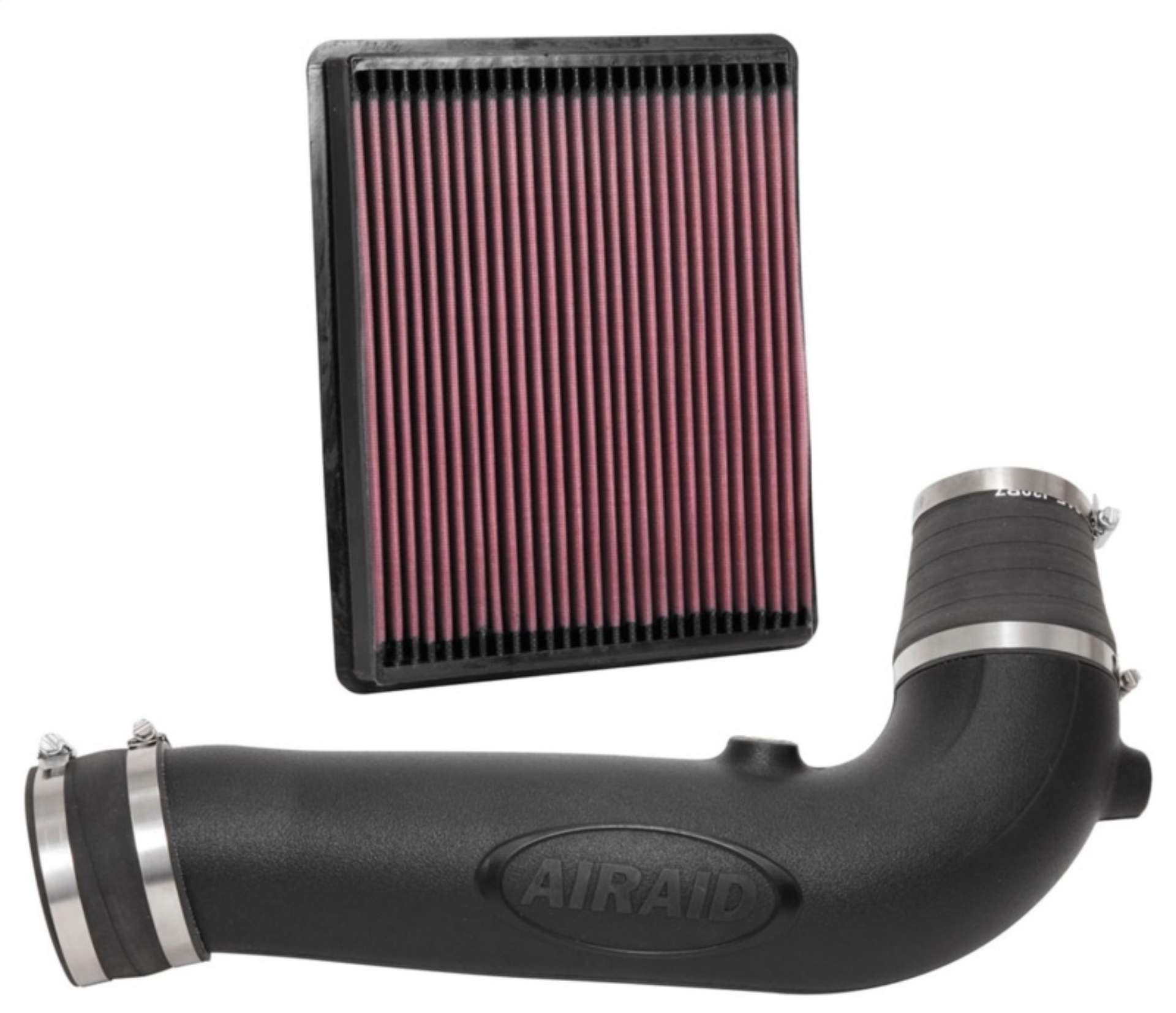 Picture of Airaid 17-18 Chevrolet Silverado - GMC Sierra V6-4-3L F-I Airaid Jr Intake Kit - Oiled - Red Media