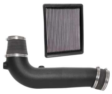 Picture of Airaid 17-18 Chevrolet Silverado - GMC Sierra V6-4-3L F-I Airaid Jr Intake Kit - Oiled - Red Media