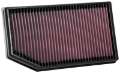 Picture of K&N 2018 Jeep Wrangler JL 2-0L-3-6L F-I Drop In Air Filter