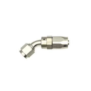 Picture of DeatschWerks 6AN Female Swivel 45-Degree Hose End CPE