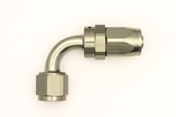 Picture of DeatschWerks 8AN Female Swivel 90-Degree Hose End CPE