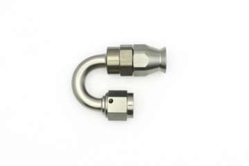 Picture of DeatschWerks 6AN Female Swivel 180-Degree Hose End PTFE Incl- 1 Olive Insert