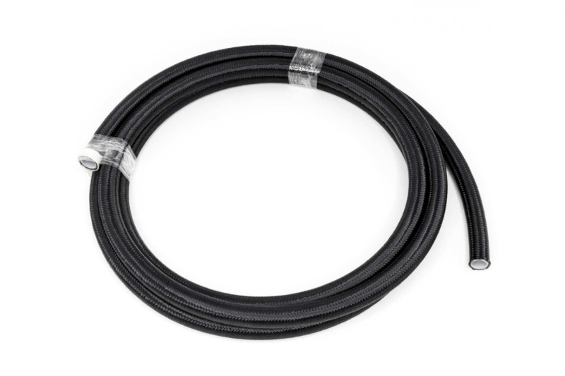 Picture of DeatschWerks 6AN Black Nylon Braided PTFE Hose 10 Feet