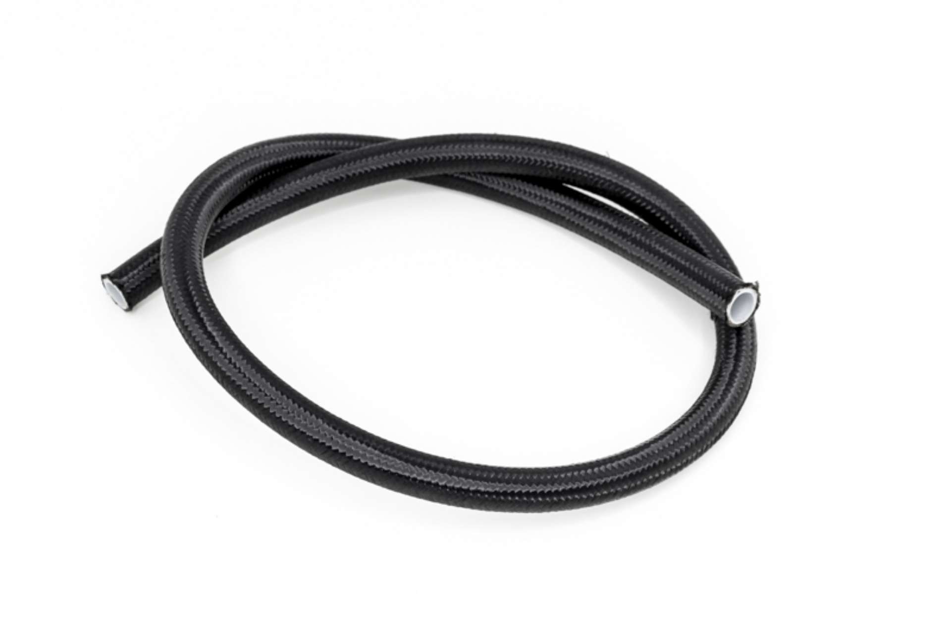 Picture of DeatschWerks 8AN Black Nylon Braided PTFE Hose 3 Feet