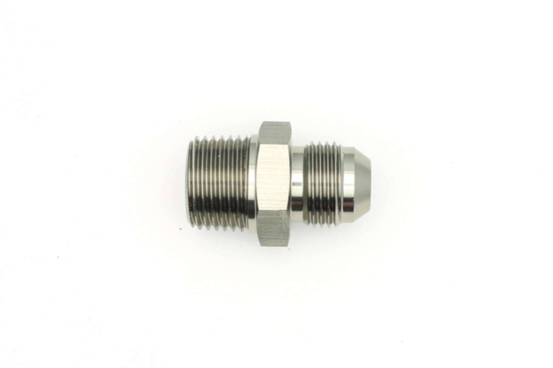 Picture of DeatschWerks 8AN Male Flare To 1-2in- Male NPT Adapter