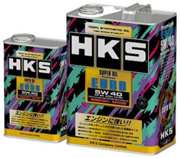 Picture of HKS SUPER OIL Euro 5W40 4L MOQ 4