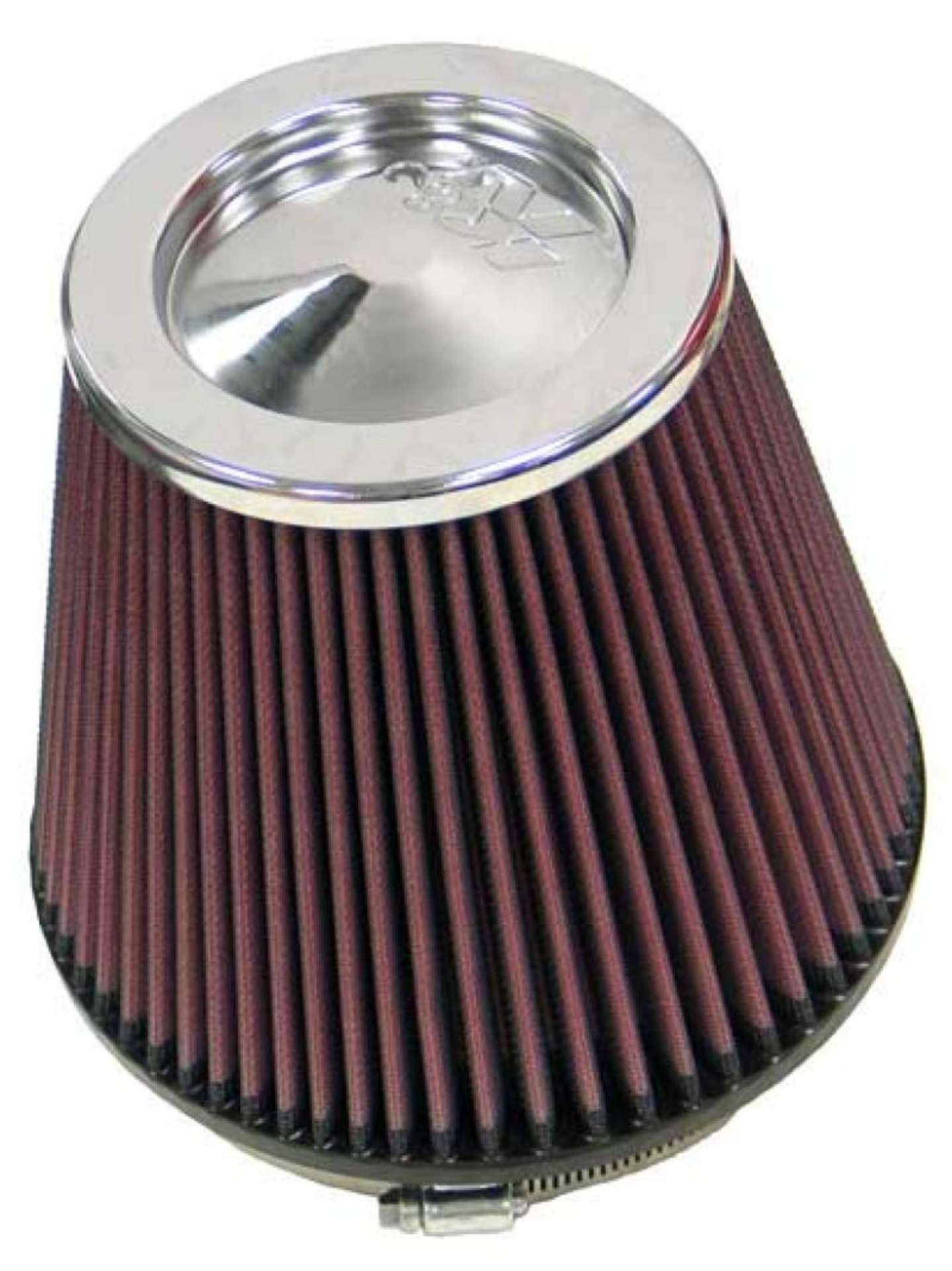 Picture of K&N Round Tapered Universal Air Filter 6in Flange ID x 7-5in Base OD x 5in Top OD x 6-5in Height