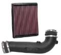 Picture of Airaid 17-18 GMC Sierra 1500-Yukon Denali 6-2L V8 F-I Airaid Jr Intake Kit - Oiled - Red Media