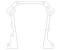 Picture of Cometic 65-91 Dodge V8 5-2L R-3 W-2 Timing Cover Gasket Set 0-018in AFM