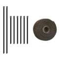 Picture of Mishimoto 2 inch x 35 feet Heat Wrap with Stainless Locking Tie Set